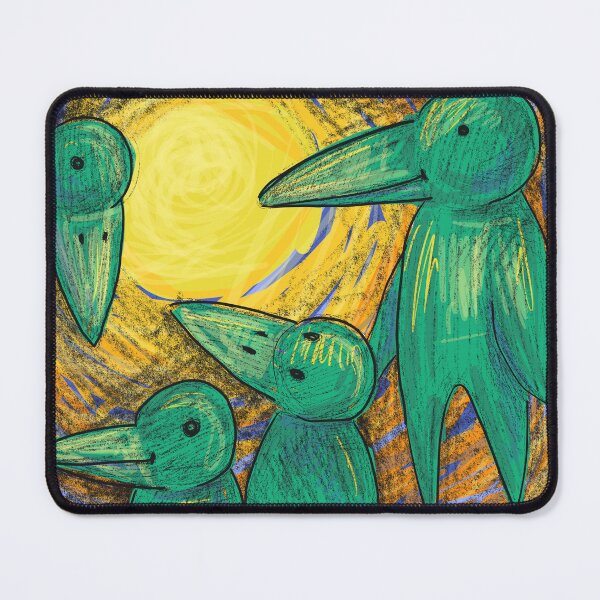 Item preview, Birds illustration designed and sold by Liudmyla-Lorain.