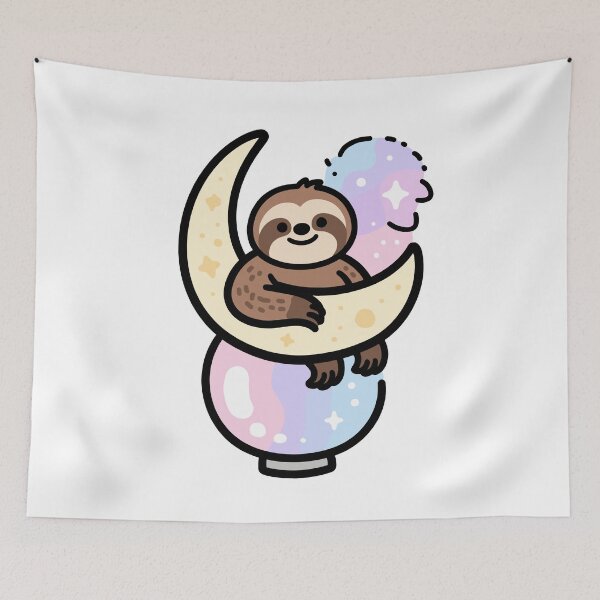 Item preview, Cosmic sloth in galactic style designed and sold by Honu2025.