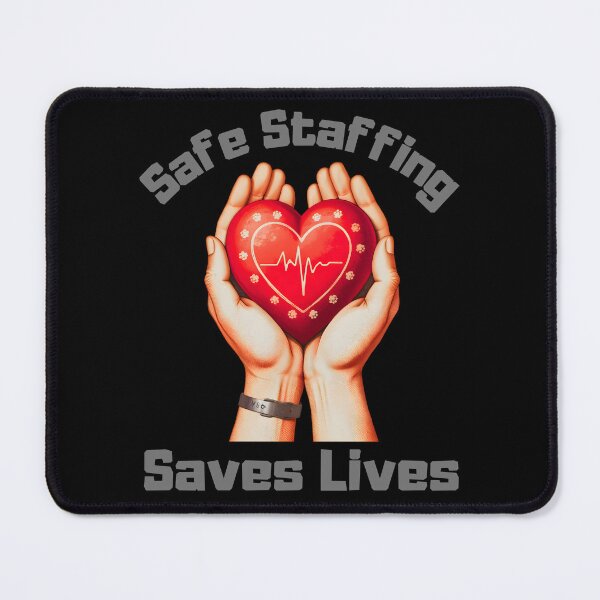 Item preview, Nurse March Safe Staffing Saves Lives Support Healthcare Strike designed and sold by Zayavca.