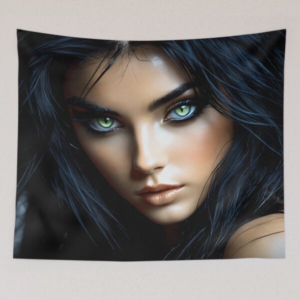 Item preview, She is like a cat in the dark 15 designed and sold by deep-sea-birds.