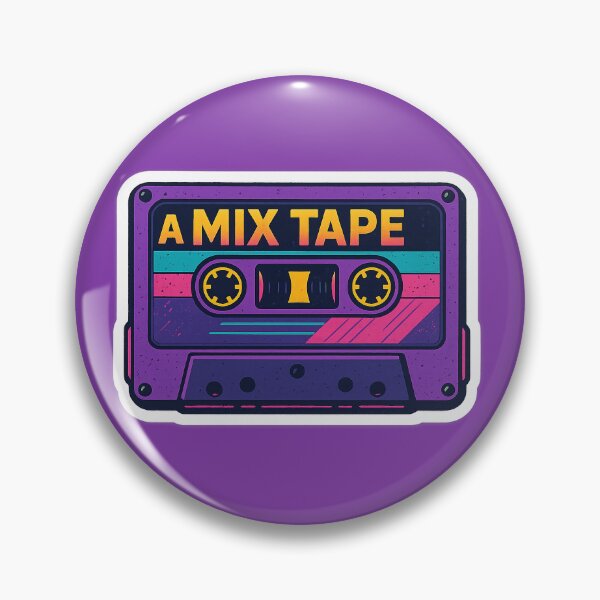 Item preview, 80s Mixtape Cassette – Retro Neon Vaporwave Aesthetic designed and sold by KrintoryTees.
