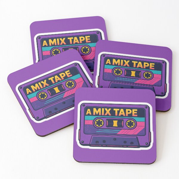 Item preview, 80s Mixtape Cassette – Retro Neon Vaporwave Aesthetic designed and sold by KrintoryTees.