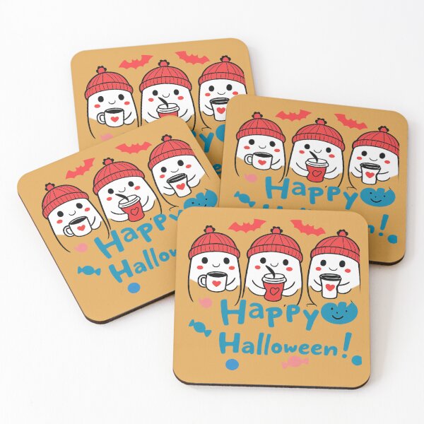Item preview, Cute Halloween Ghosts – Cozy & Festive Design. Fantômes mignons Halloween – Design festif et chaleureux designed and sold by Drawingshirts.
