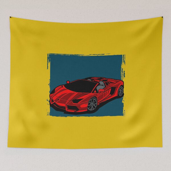 Item preview, Fast luxury red car designed and sold by Joncasmiart.