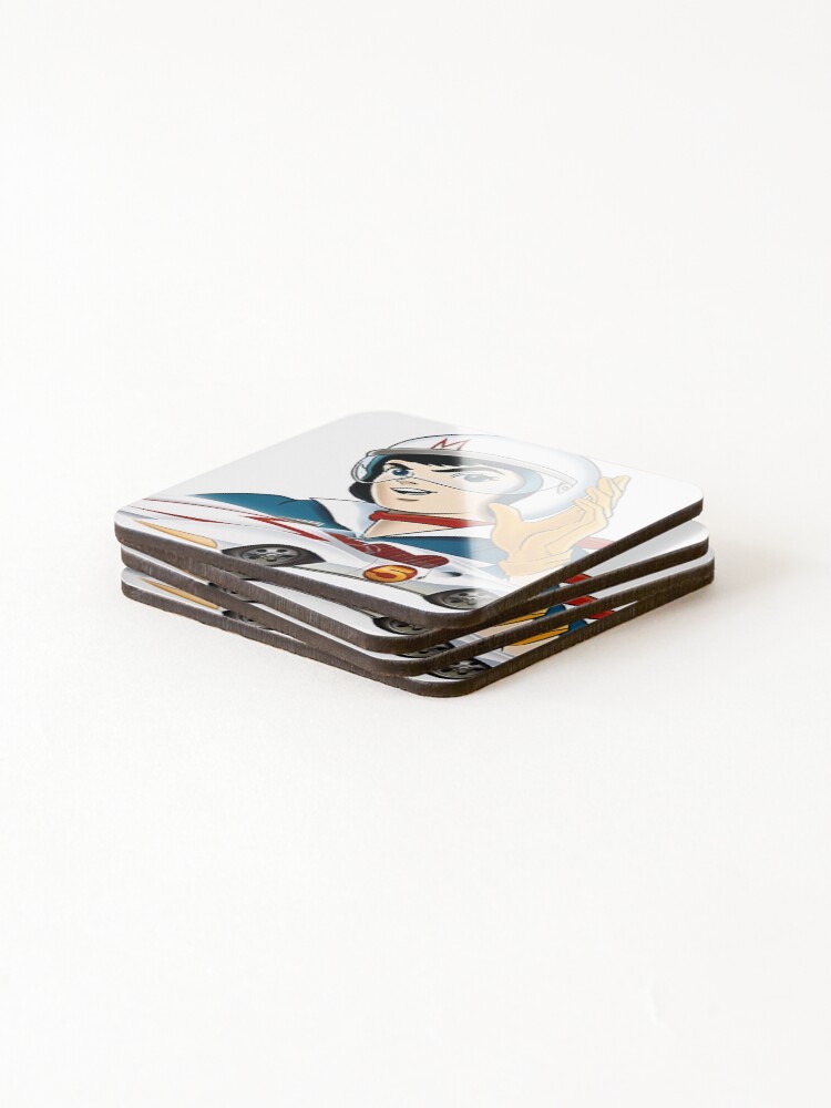 Thumbnail 4 of 5, Coasters (Set of 4), Speed Racer designed and sold by taroxstudio.