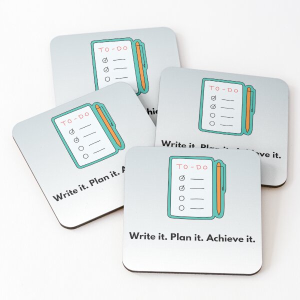 Item preview, Write it. Plan it. Achieve it. designed and sold by Bibi-Designs.