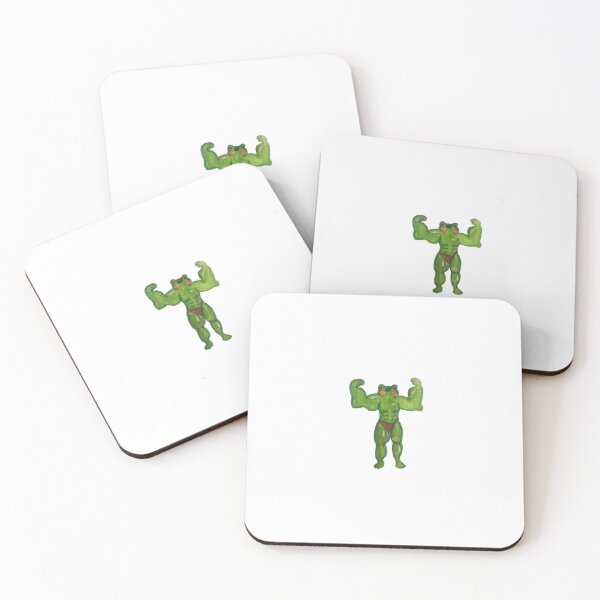 Item preview, Body building frog designed and sold by bookworm4eva's designs .