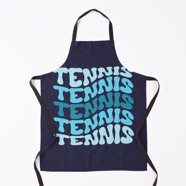 Item preview, Tennis Blue Wavy Retro Tennis Player Groovy designed and sold by StrideSuccess.
