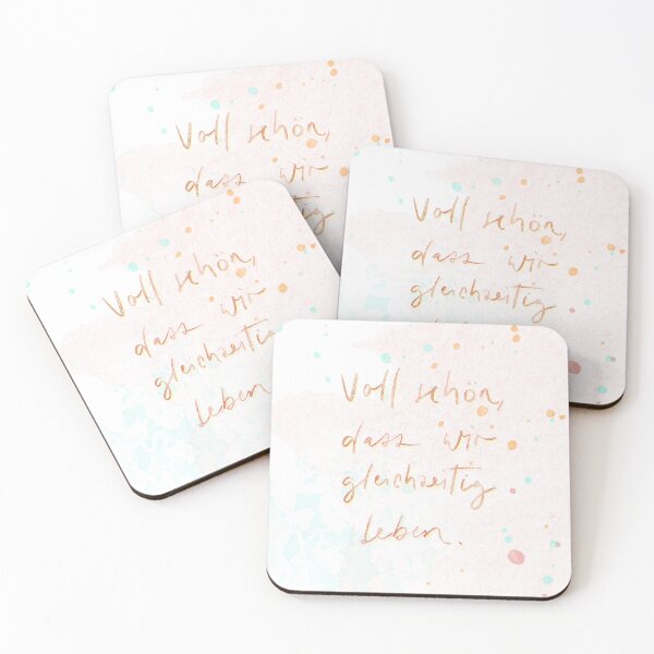 Item preview, It's so nice that we live at the same time – loving saying lettering designed and sold by Taylina.
