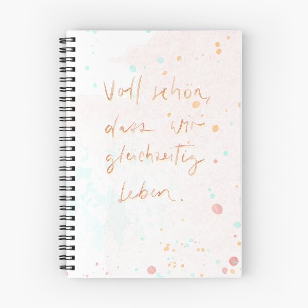 Item preview, It's so nice that we live at the same time – loving saying lettering designed and sold by Taylina.