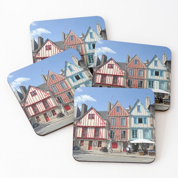 Item preview, Medieval buildings by Vannes port 2 designed and sold by paulboizot.