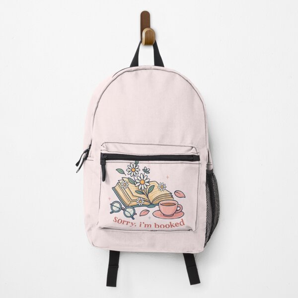 Item preview, Sorry I’m Booked – Cozy Reading Lover Design designed and sold by PriyaMagic.