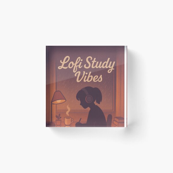 Item preview, Lofi Study Vibes – Chill Aesthetic Illustration designed and sold by Dragonfly-10.