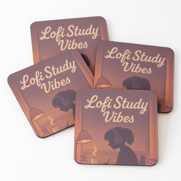 Item preview, Lofi Study Vibes – Chill Aesthetic Illustration designed and sold by Dragonfly-10.