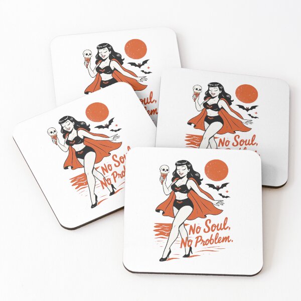 Item preview, No Soul No Problem Halloween Pinup designed and sold by CleanDecor.