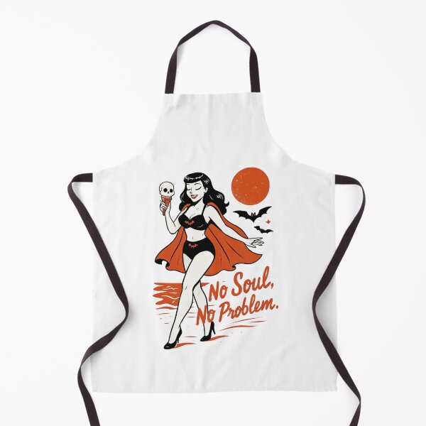 Item preview, No Soul No Problem Halloween Pinup designed and sold by CleanDecor.