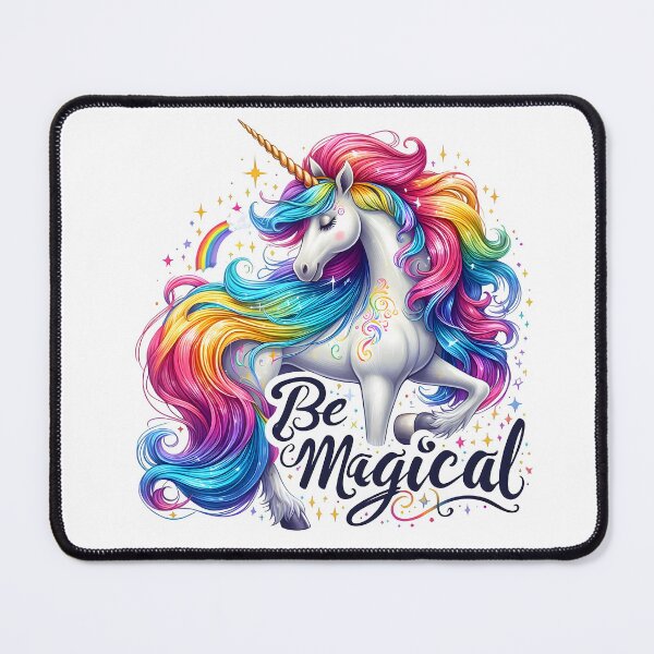 Item preview, unicorns, be magical, fantasy, magic horse designed and sold by TrueArtVibes.
