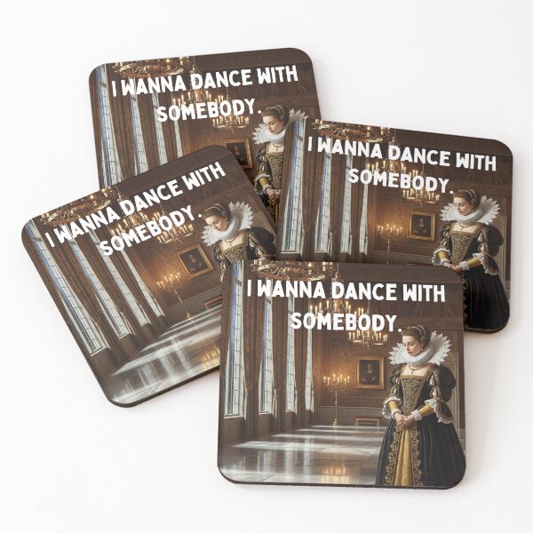 Item preview, I Wanna Dance With Somebody designed and sold by vibemuseum.studio.