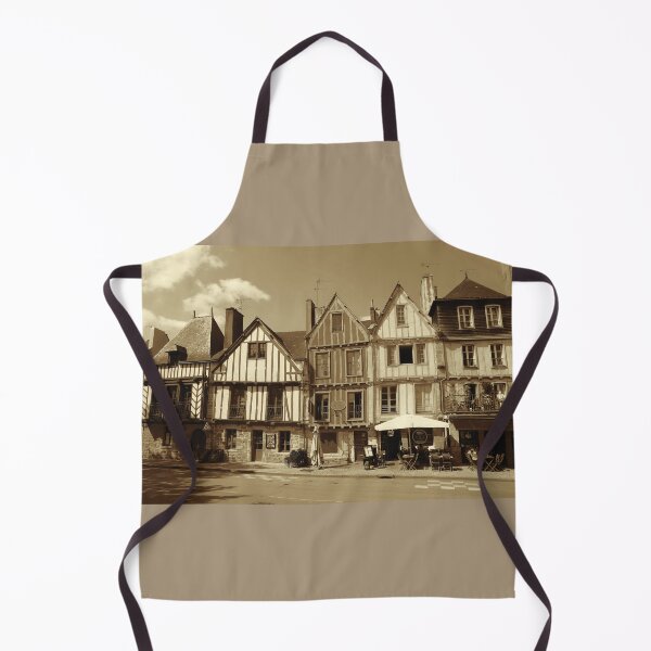 Item preview, Medieval buildings by Vannes port 2, sepia designed and sold by paulboizot.