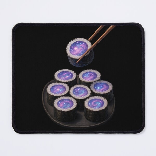 Aperçu de l'œuvre Sushi Galaxy – Roulez vers les étoiles créée et vendue par Paninides.