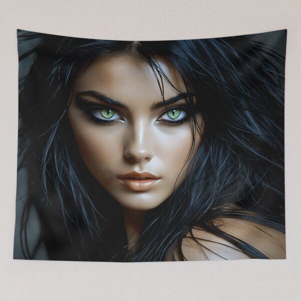 Item preview, She is like a cat in the dark 19 designed and sold by deep-sea-birds.
