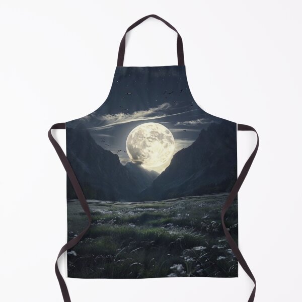 Item preview, Moonlit Landscape designed and sold by CozytideCo.