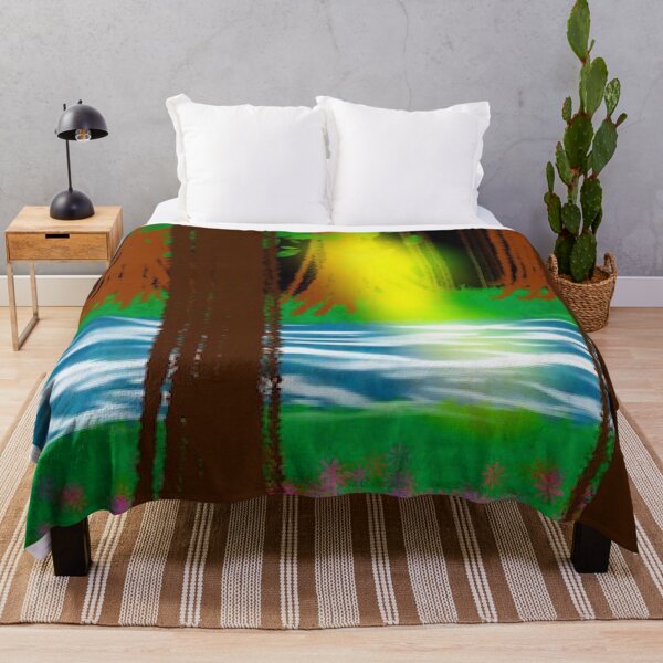 Item preview, A creek in the woods designed and sold by OrchidRiver.