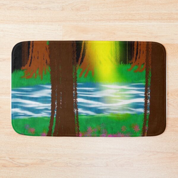 Item preview, A creek in the woods designed and sold by OrchidRiver.