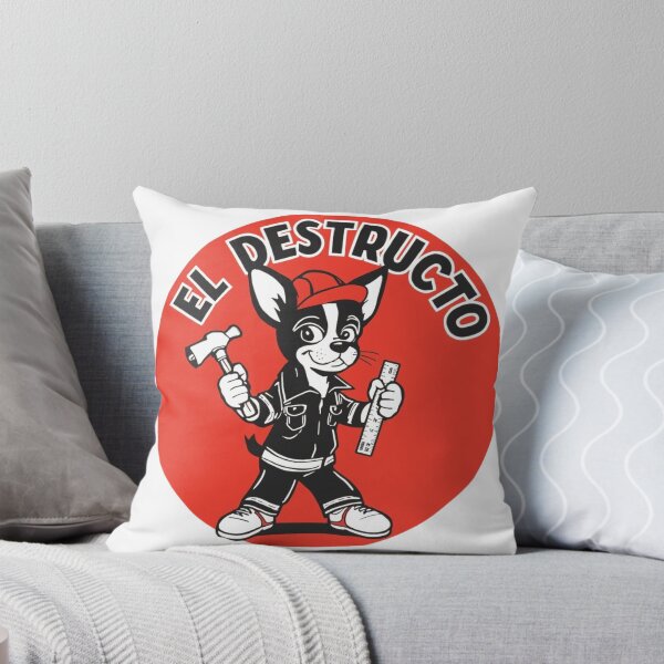 Item preview, El Destructo – The Handy Dog Mascot for Toddlers designed and sold by Jooper1.