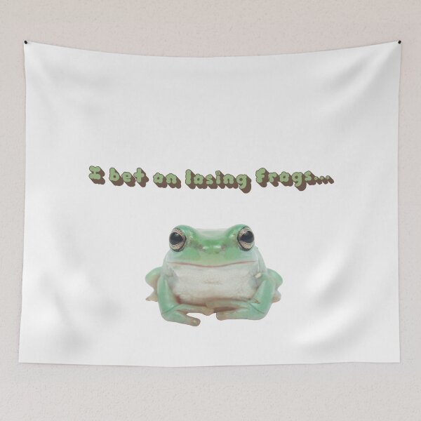 Item preview, I Bet on Losing Frogs designed and sold by AngelicAdornments.
