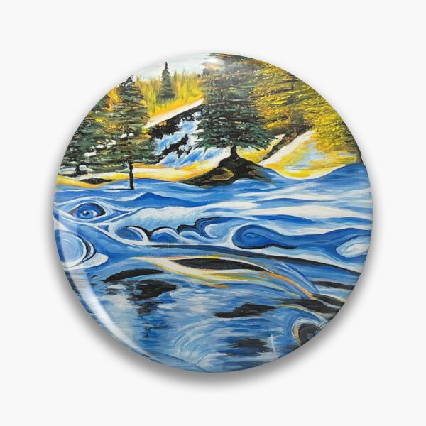 Item preview, Edmonton River Valley Beaver Pond Ice Rink designed and sold by JDiner.