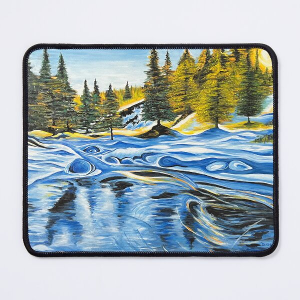 Item preview, Edmonton River Valley Beaver Pond Ice Rink designed and sold by JDiner.