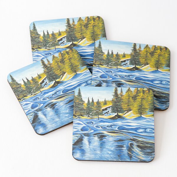 Item preview, Edmonton River Valley Beaver Pond Ice Rink designed and sold by JDiner.