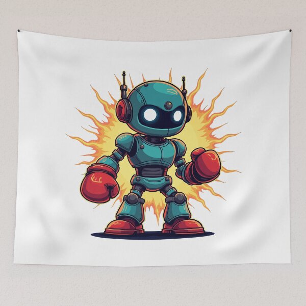 Item preview, Robot Boxer - mechanical knockout designed and sold by Hans-Design.
