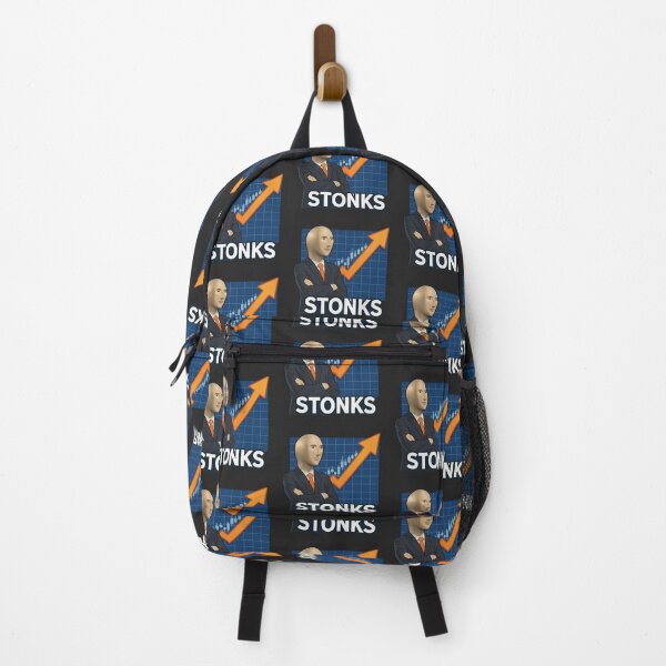 Item preview, Stonks Meme Man Design designed and sold by Bratak.
