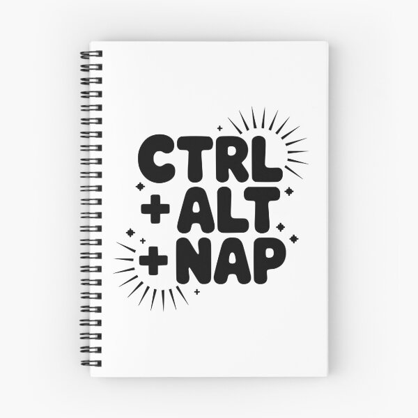 Item preview, Ctrl + Alt + Nap designed and sold by Frank Ring.