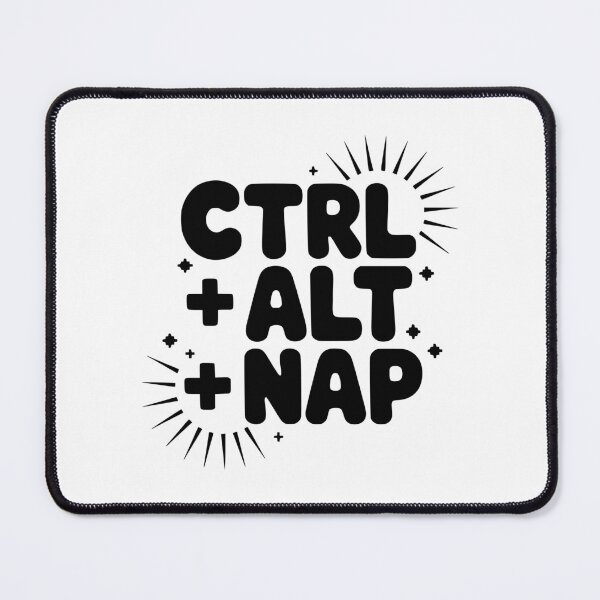 Item preview, Ctrl + Alt + Nap designed and sold by Frank Ring.