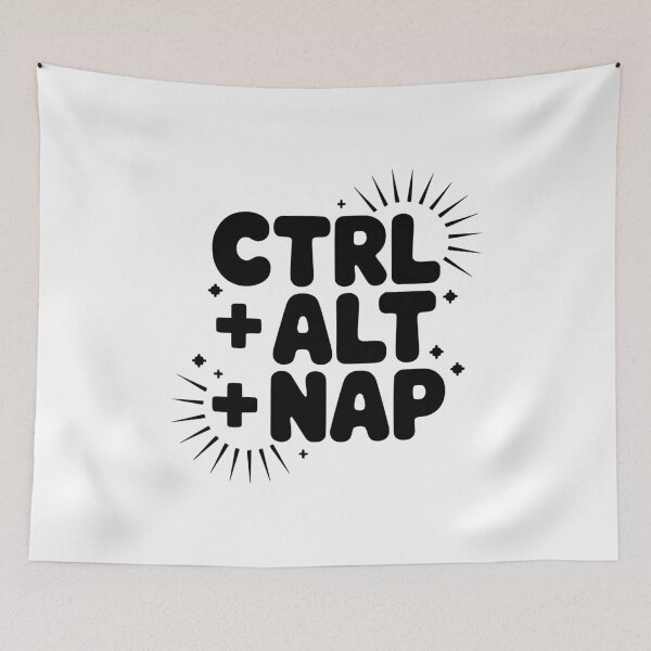Item preview, Ctrl + Alt + Nap designed and sold by Frank Ring.