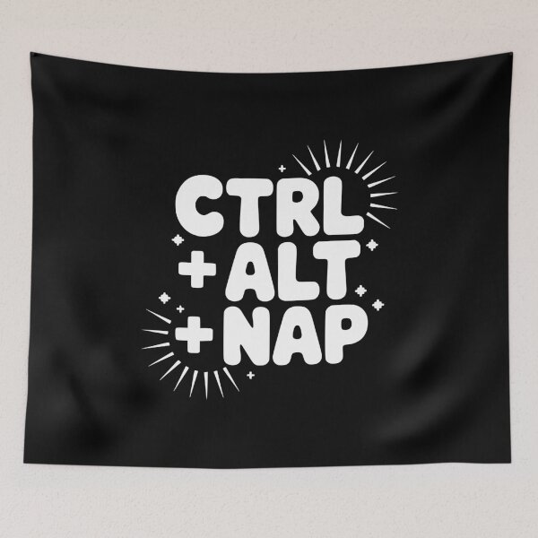 Item preview, Ctrl + Alt + Nap designed and sold by Frank Ring.