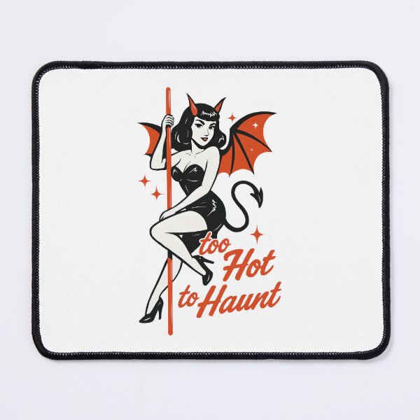 Item preview, Too Hot To Haunt Pinup Halloween designed and sold by CleanDecor.