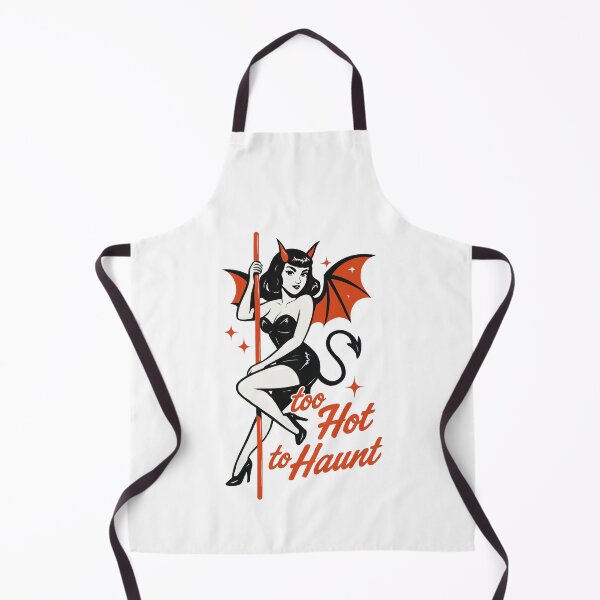 Item preview, Too Hot To Haunt Pinup Halloween designed and sold by CleanDecor.