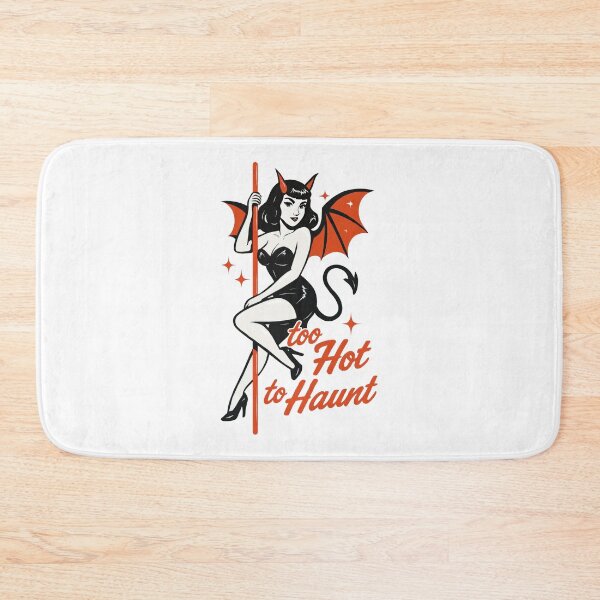 Item preview, Too Hot To Haunt Pinup Halloween designed and sold by CleanDecor.