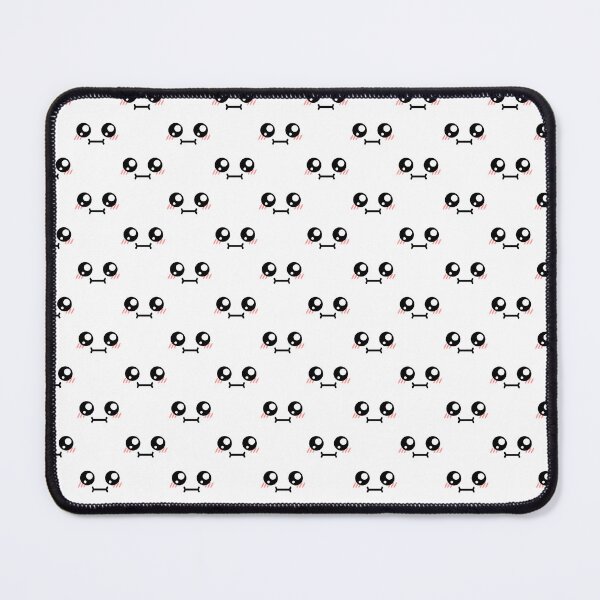 Item preview, Cute kawaii meh face pattern designed and sold by BlushyPrint.