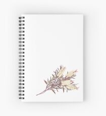 Notebook - Lemon Bottle Brush Spiral Notebook