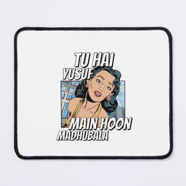 Item preview, Tu Hai Yusuf Main Hoon Madhubala designed and sold by Khandaan A Bollywood Podcast.