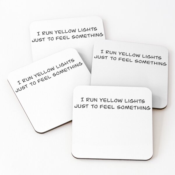 Item preview, I Run Yellow Lights designed and sold by da-goose-draws.