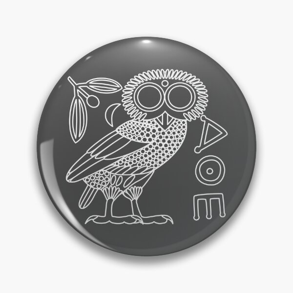 Item preview, Owl of Athena [White Outline + All] designed and sold by jorellaf.
