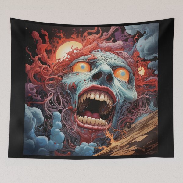 Item preview, Cosmic Horror Screaming Void Head designed and sold by Daagath.