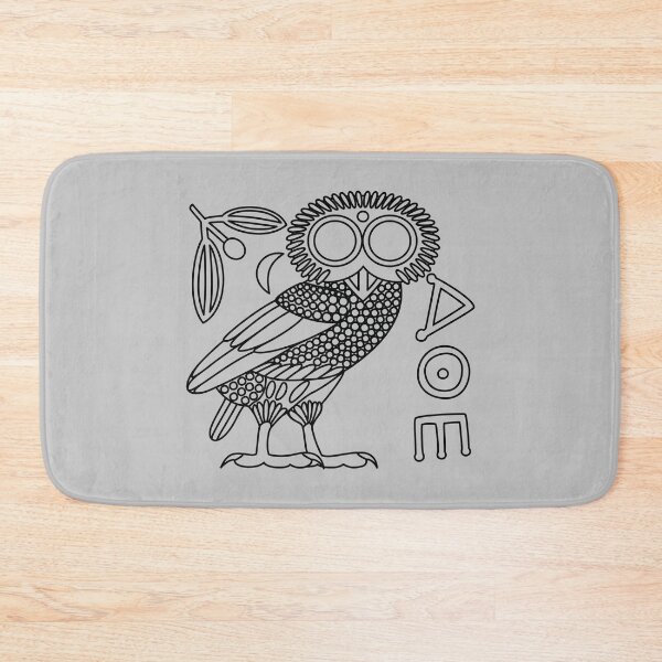 Item preview, Owl of Athena [Black Outline + All] designed and sold by jorellaf.