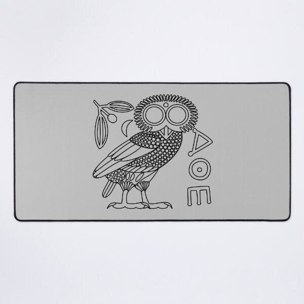 Item preview, Owl of Athena [Black Outline + All] designed and sold by jorellaf.